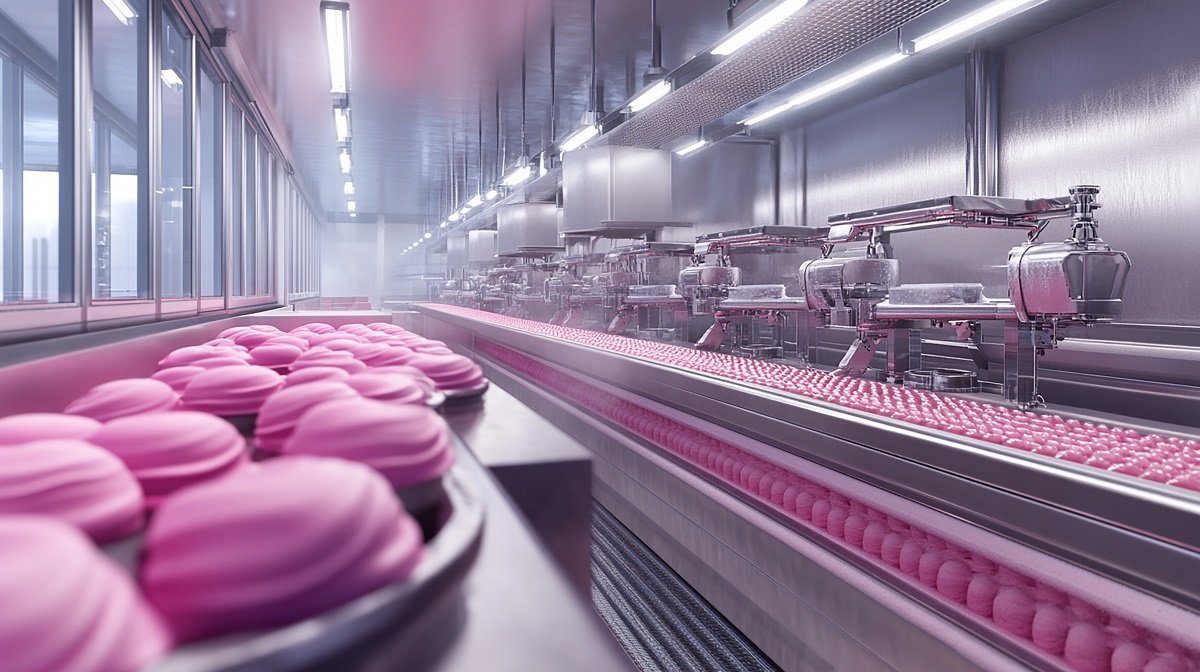 Industrial Dessert Production